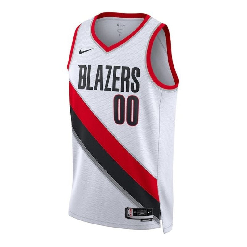 Maglia NBA - Portland Trail Blazers - 2023 Bianco - Edizione Associazione