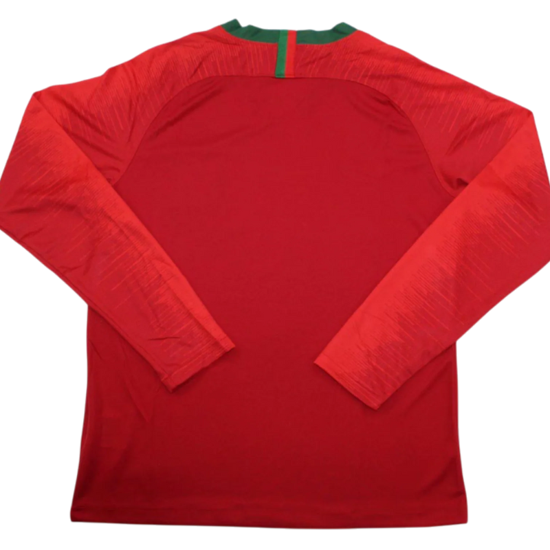 Camisa Portugal I 2018 Manga Longa