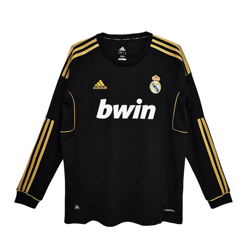 Camisa Real Madrid II 2011/12 Manga Longa