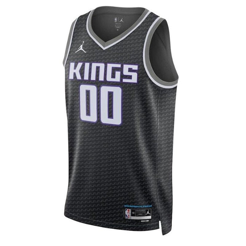 Maglia NBA - Sacramento Kings - 2023 - Edizione di Impatto - Nero