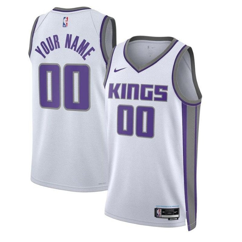 Maglia NBA - Sacramento Kings - 2023 Bianco - Edizione Associazione