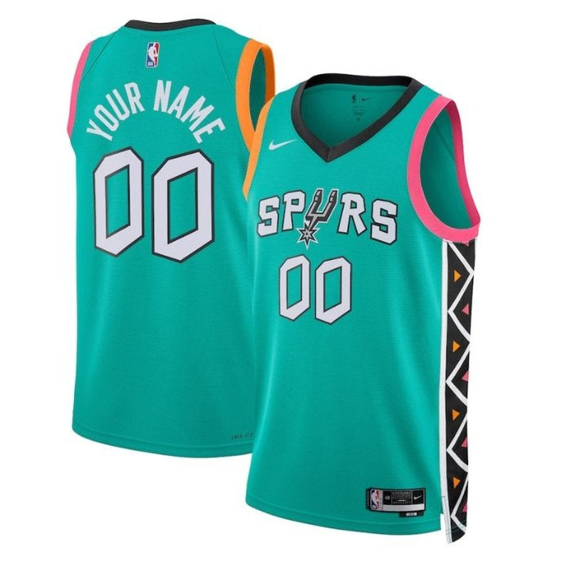 Maglia NBA - San Antonio Spurs - 2023 - Edizione Città - Turchese