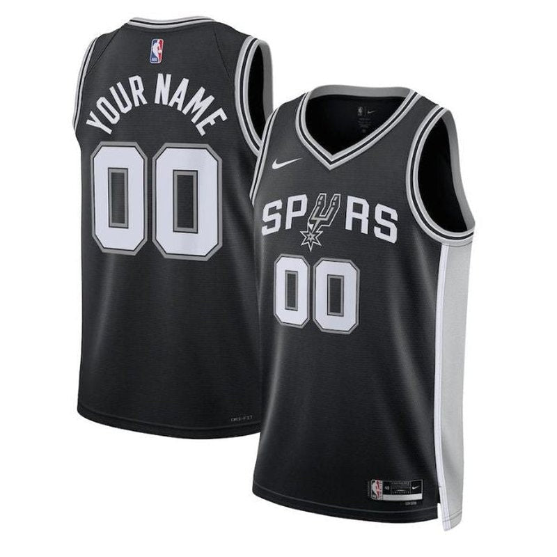 Maglia NBA - San Antonio Spurs - 2023 Nero - Edizione Icona
