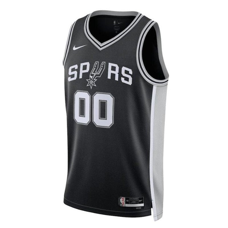 Maglia NBA - San Antonio Spurs - 2023 Nero - Edizione Icona
