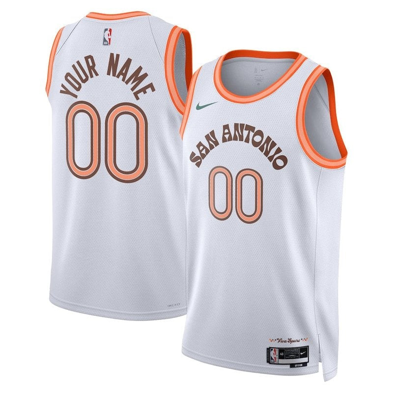 Maglia NBA - San Antonio Spurs - 23/24 - Bianco - Edizione Città