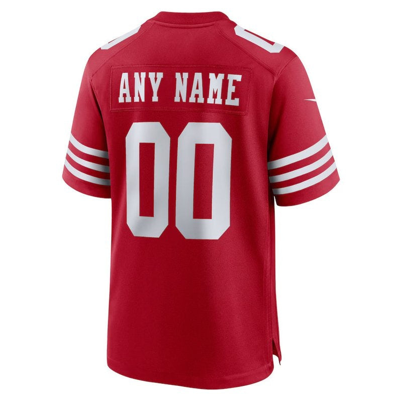 Maglia NFL San Francisco 49ers - Edizione Personalizzata Scarlet