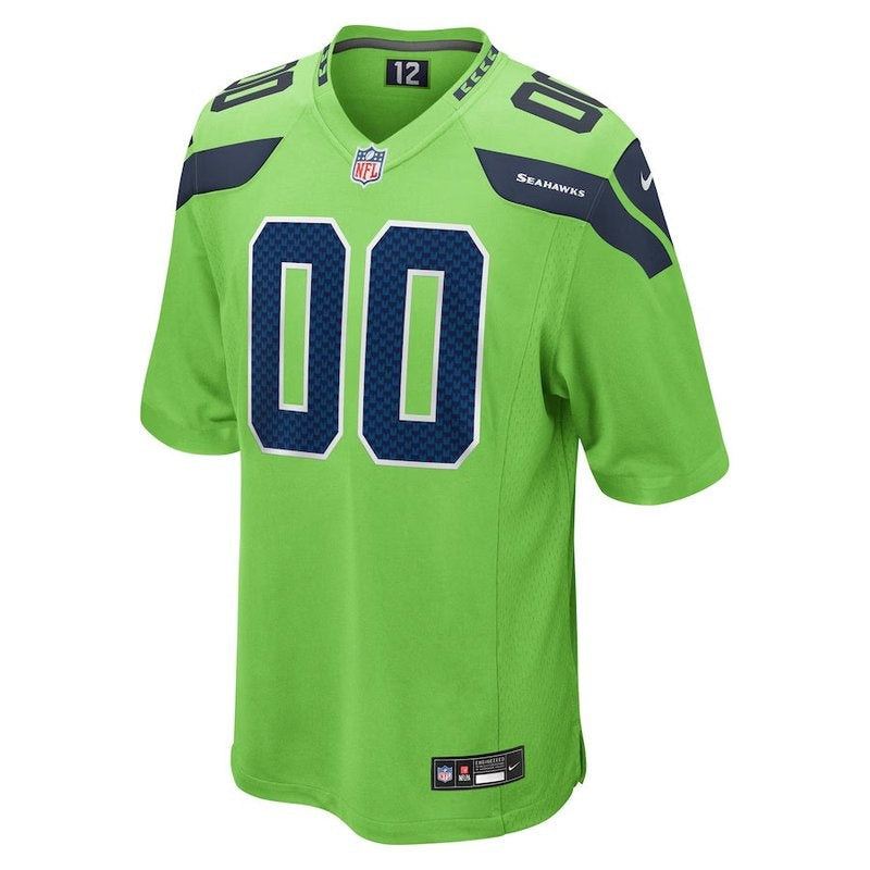 Maglia NFL Seattle Seahawks - Versione Alternativa di Gioco - Verde Neon