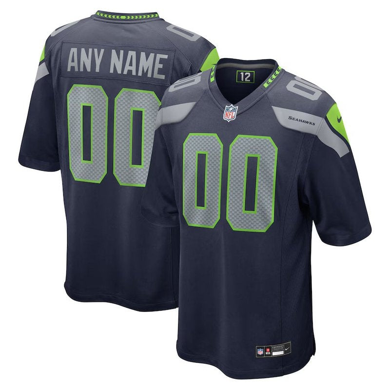 Maglia NFL Seattle Seahawks - Versione di Gioco - Blu Marino