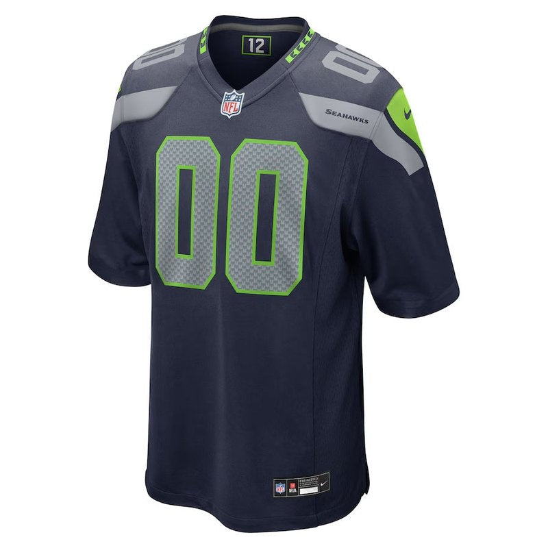 Maglia NFL Seattle Seahawks - Versione di Gioco - Blu Marino