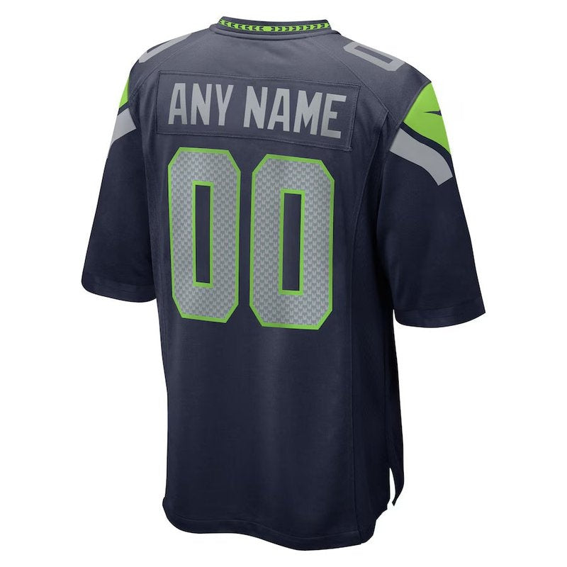 Maglia NFL Seattle Seahawks - Versione di Gioco - Blu Marino