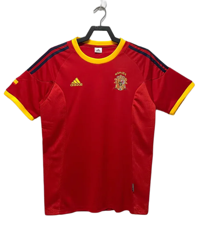 Maglia Spagna 2002 I Home - Versione Retrò