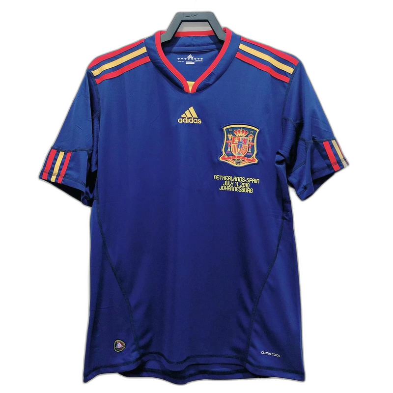 Maglia Spagna 2010 II Away - Versione Retrò