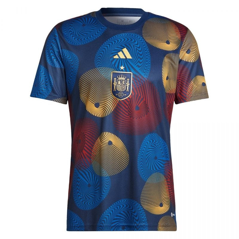 Maglia Spagna 22/23 Pre-Partita - Versione Tifoso