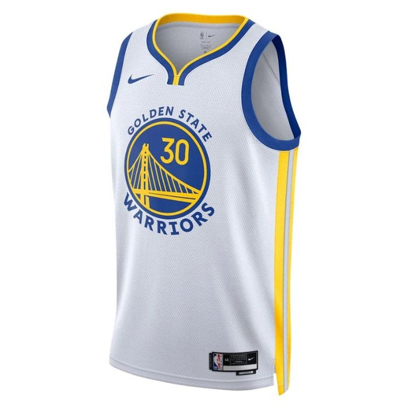 Maglia NBA Stephen Curry - Golden State Warriors - 2023 - Edizione Associazione - Bianco