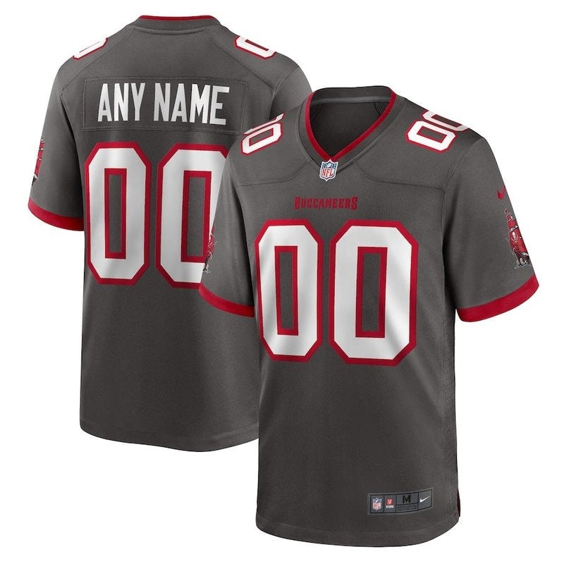 Maglia NFL Tampa Bay Buccaneers - Pewter - Versione di Gioco - Alternativa