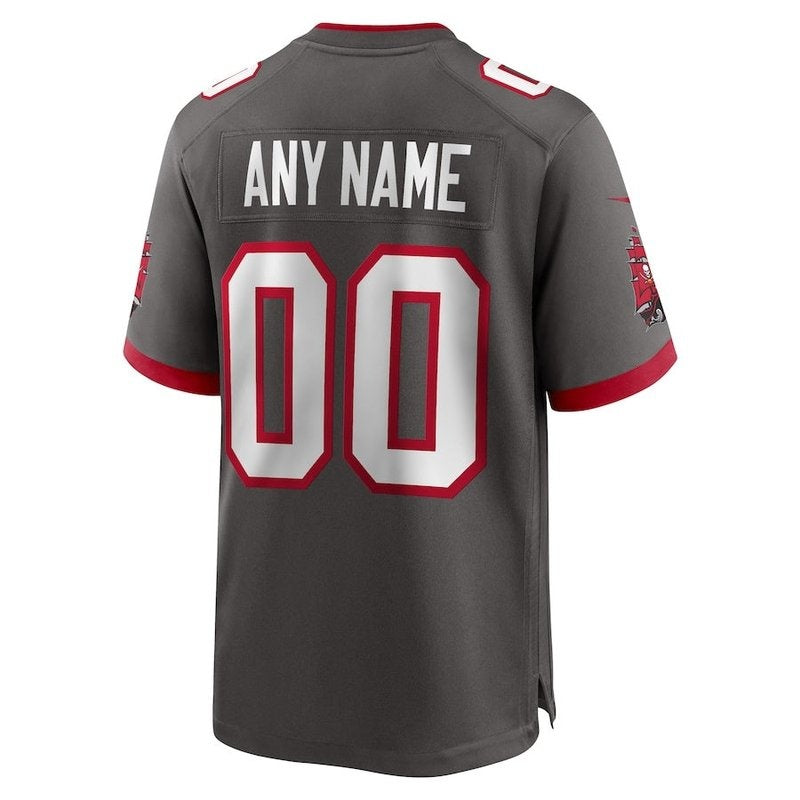 Maglia NFL Tampa Bay Buccaneers - Pewter - Versione di Gioco - Alternativa