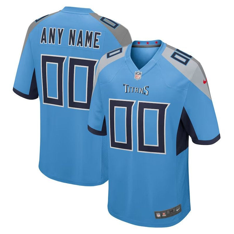 Maglia NFL Tennessee Titans - Versione Alternativa di Gioco - Azzurro