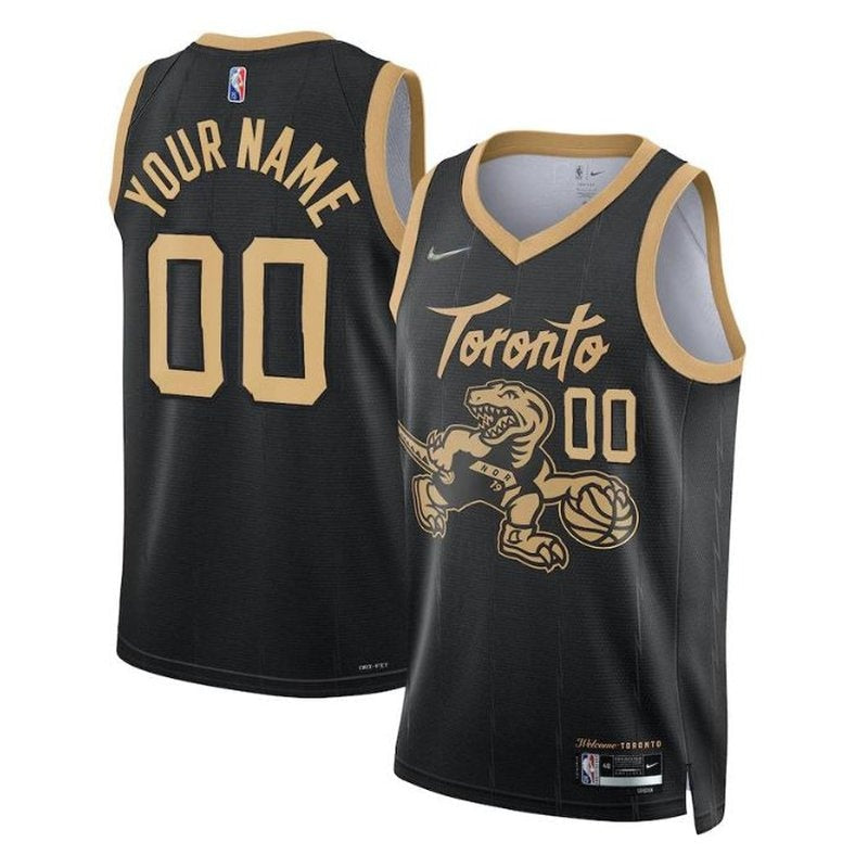 Maglia NBA - Toronto Raptors - 2021/22 - Edizione Città - Nero