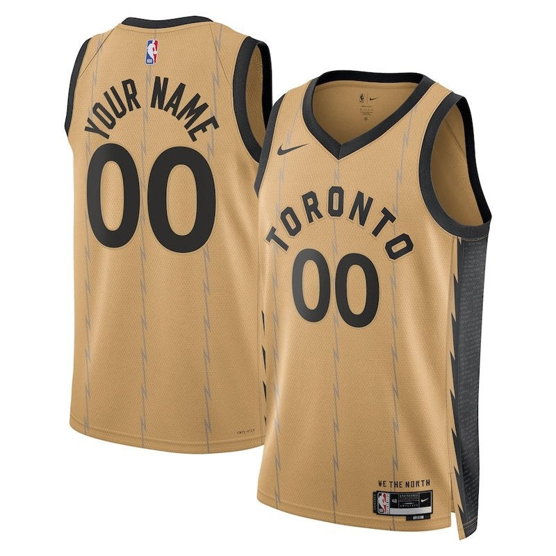 Maglia NBA - Toronto Raptors - 23/24 - Oro - Edizione Città