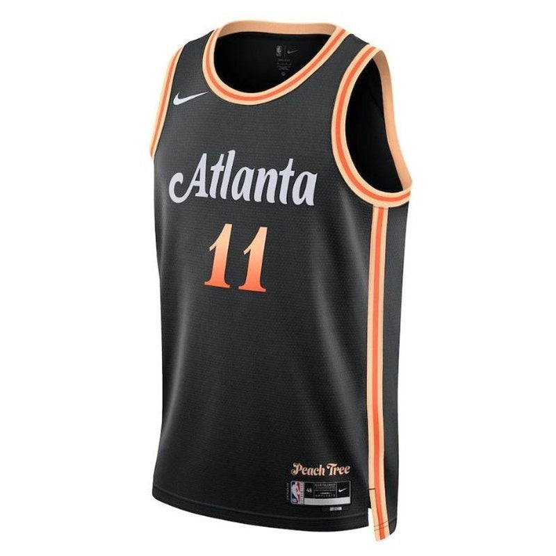 Maglia NBA Trae Young - Atlanta Hawks - 22/23 - Edizione Città - Nero