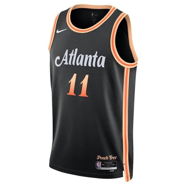 Maglia NBA Trae Young - Atlanta Hawks - 2023 - Edizione Città - Nero