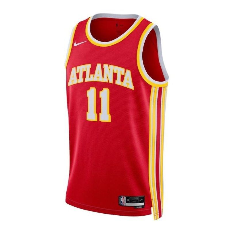 Maglia NBA Trae Young - Atlanta Hawks - 2023 - Edizione Icona - Rosso