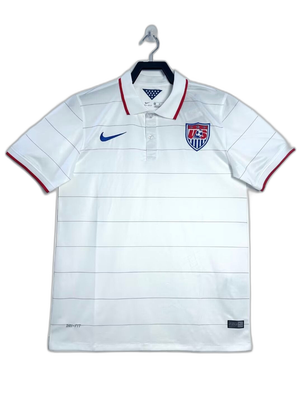 Maglia Stati Uniti 2014 Bianco - Versione Retrò