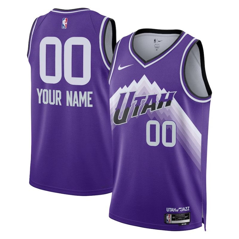 Maglia NBA - Utah Jazz - Unisex23/24 - Viola - Edizione Città