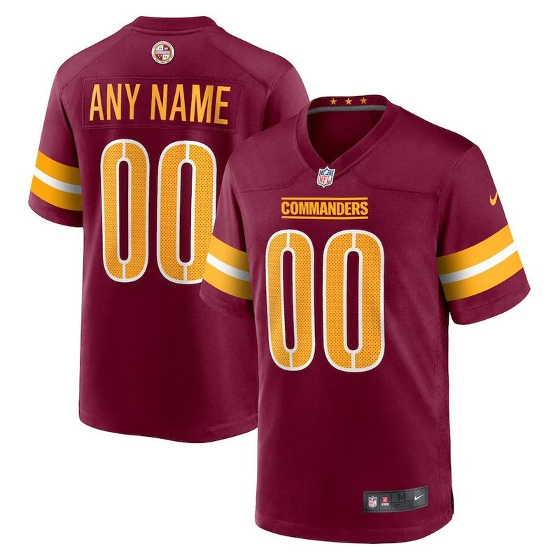 Maglia NFL Washington Commanders - Bordeaux - Versione di Gioco