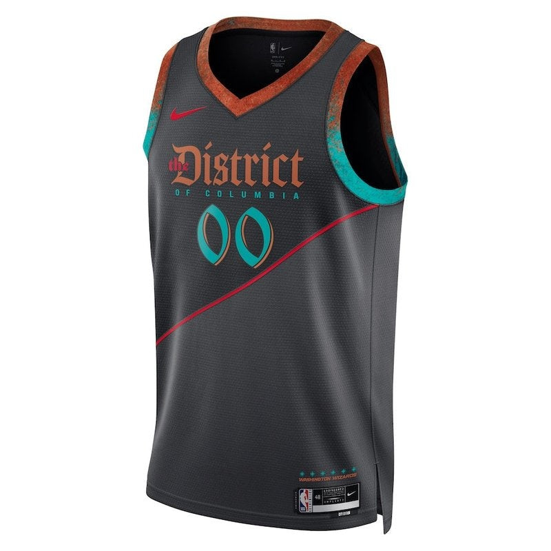 Maglia NBA - Washington Wizards - 23/24 - Nero - Edizione Città