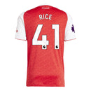 Maglia Declan Rice - Arsenal 25/26 I Home - Versione Tifoso