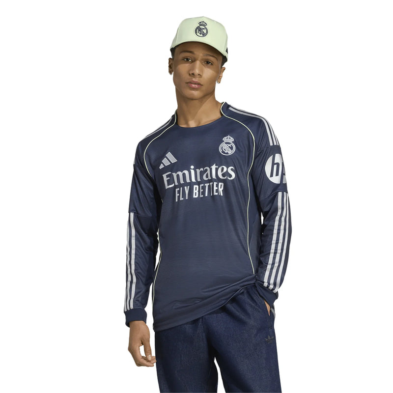 Maglia Real Madrid 25/26 II Away - Manica Lunga