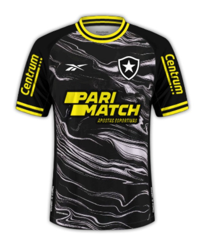 Maglia Botafogo 24/25 IV Fourth - Tutte le Sponsorizzazioni - Versione Tifoso